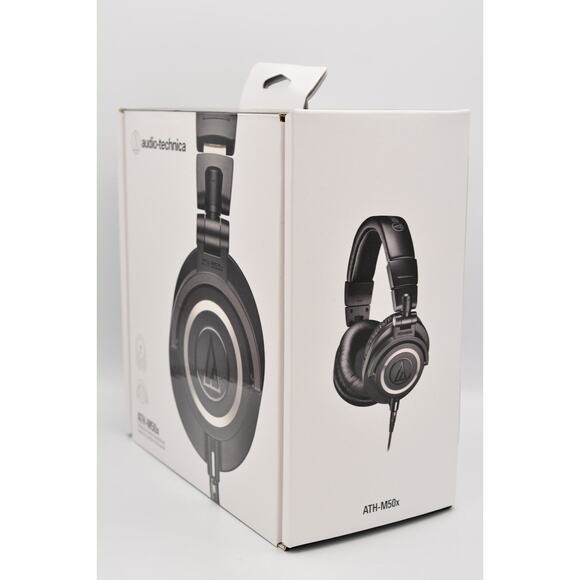 Audio-Technica M-Series ATH-M50X Professional Studio Monitor Headphones New Box - Picture 3 of 12